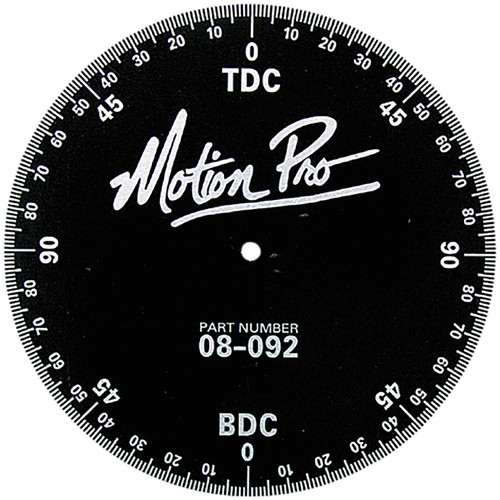 Motion Pro 08-0092 Motion Pro Degree Wheel 08-0092