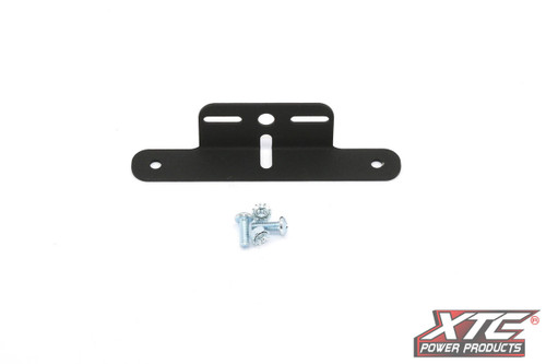 Xtc Power Products License Plate Black Universal Lf-Bra-Bk Xtc Power Products License Plate Black Universal Lf-Bra-Bk