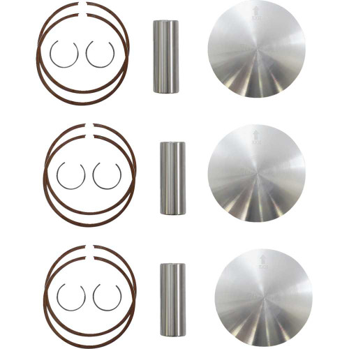 WOSSNER K7026DA3 Wossner Piston Kit - 70.38 Mm - Yamaha K7026Da-3