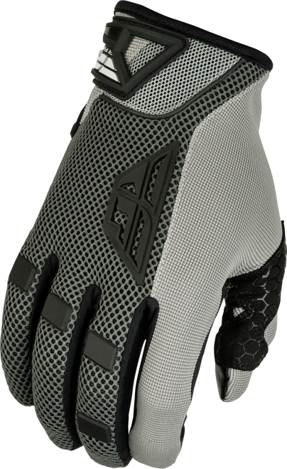 Fly Racing Coolpro Gloves Grey Lg 476-4025L