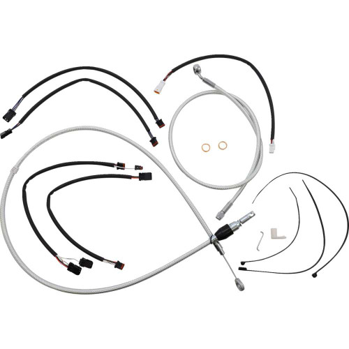 MAGNUM SHIELDING 3871162 Magnum Shielding Sterling Chromite Ii Designer Handlebar Installation Kit 3871162