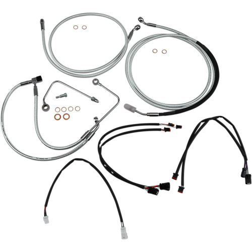 MAGNUM SHIELDING 387823 Magnum Shielding Sterling Chromite Ii Designer Handlebar Installation Kit 387823