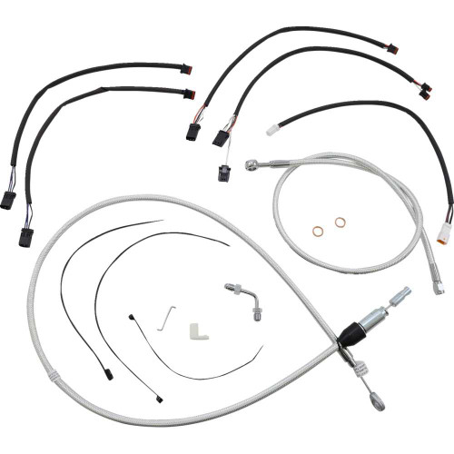 MAGNUM SHIELDING 3871181 Magnum Shielding Sterling Chromite Ii Designer Handlebar Installation Kit 3871181