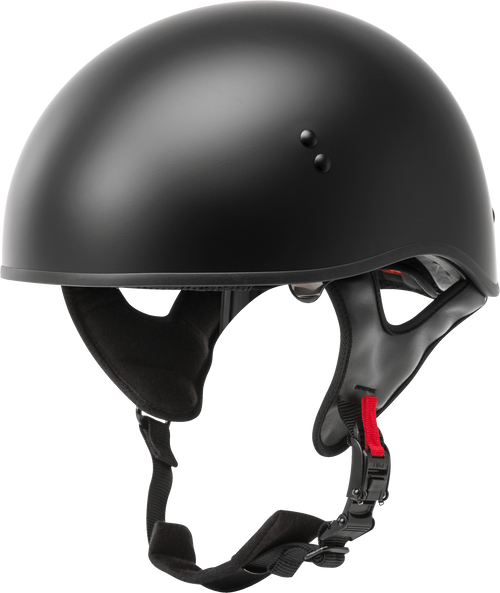 Gmax H1650073 Gmax Hh-65 Half Helmet Naked Matte Black Xs H1650073