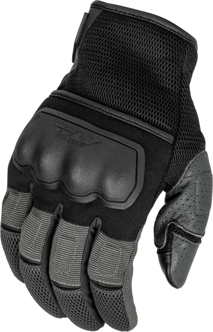 Fly Racing 476-41262X Fly Racing Coolpro Force Gloves Black/Grey 2X 476-41262X