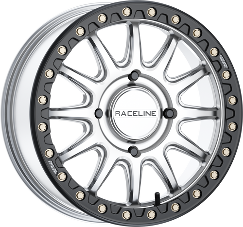 Raceline A14SB-77056+25 Raceline Alpha Bdlk 17X7 4/156 (+25Mm) Silver/Blk A14Sb-77056+25