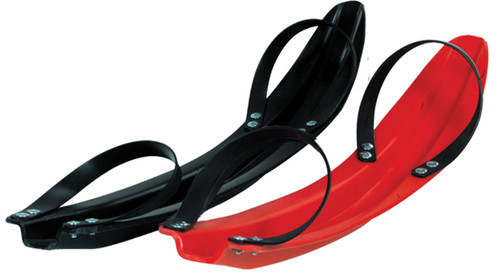 Slp Ski Slips Black (Pair) With 24" Straps 35-238