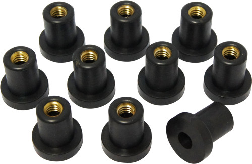 Harddrive Well Nuts 1/4-20" 10/Pk 19-129