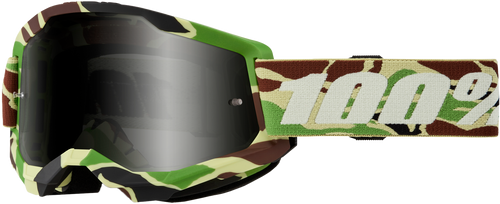 100% 50030-00006 100% Strata 2 Sand Goggle War Camo Smoke Lens 50030-00006