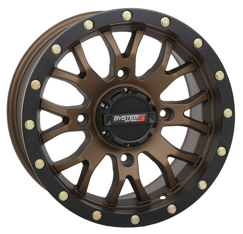System 3 20S3-1237 System 3 St3 Wheel 20X7 4+2.5 (+10Mm) 4/137 Matte Bronze/Black 20S3-1237