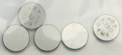 Hot Cams Valve Shims 7.48X1.75Mm 5/Pk 5Pk748175