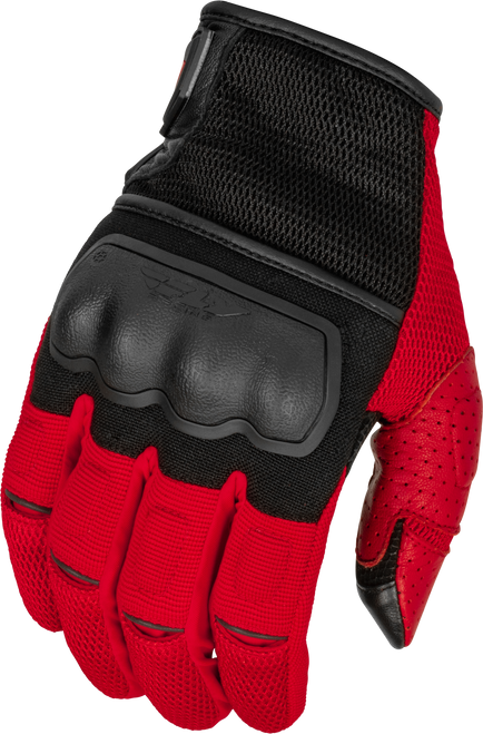 Fly Racing 476-41292X Fly Racing Coolpro Force Gloves Black/Red 2X 476-41292X