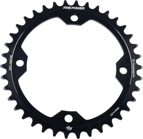 Fire Power Rear Sprocket Steel 38T Blk Fps-1857-38-Blk Fire Power Rear Sprocket Steel 38T Blk Fps-1857-38-Blk