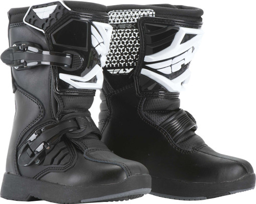 Fly Racing 364-55098 Fly Racing Youth Maverik Mini Boots Black Sz Y12 364-55098