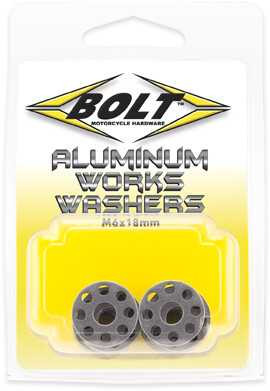 BOLT 2009-AWW.18 Bolt Aluminum Works Washers 18Mm 10/Pk 2009-Aww.18