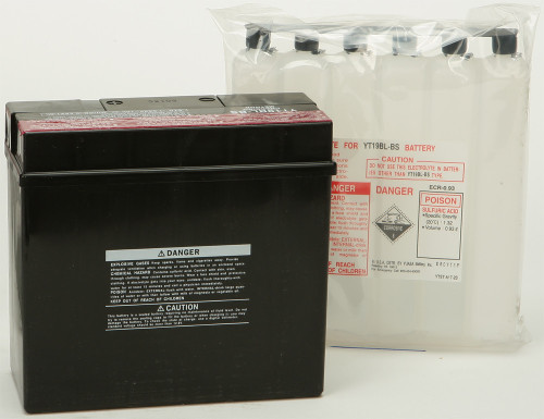 Yuasa Battery Yt19Bl-Bs Maintenance Free Yuam6219Bl