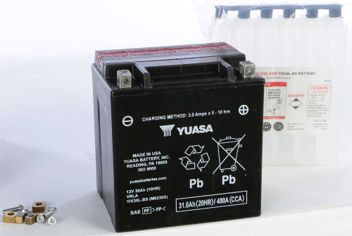 YUASA YUAM6230XPW Yuasa Battery Yix30L-Bs-Pw Maintenance Free Yuam6230Xpw