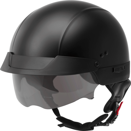 Gmax H1750078 Gmax Hh-75 Half Helmet Matte Black 2X H1750078