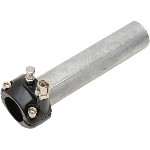 Emgo Throttle - Single Cable - 1" - Black 44-29472B