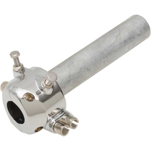 EMGO 4429474 Emgo Throttle - Dual Cable - 7/8" - Chrome 44-29474