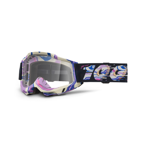 100% Accuri 2 Goggle 2/Pk Le Jett Lawrence Donut  - Mirror 50056-00002