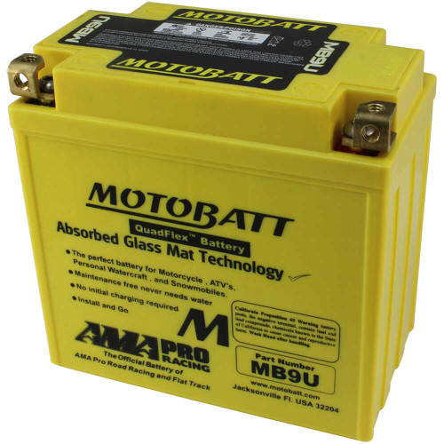 MOTOBATT MB9UHD Motobatt Battery Mb9Uhd Sealed Factory Activated Mb9Uhd