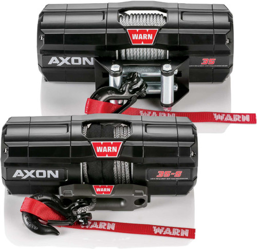 WARN 101130 Warn Axon 3500 Syn Rope Winch 101130