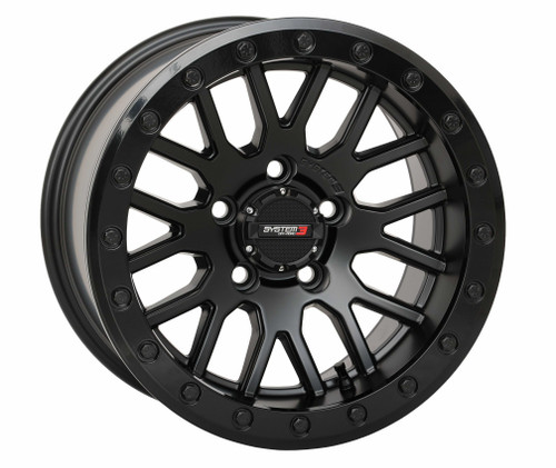System 3 15S3-9544 System 3 Sb9 Wheel 15X9 5+4 (+10Mm) 5/4.5 Matte Black 15S3-9544