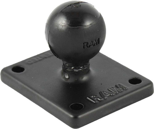Ram RAM-B-347U Ram 2"X1.7" Base W/1" Ball Includes Amps Hole Pattern Ram-B-347U