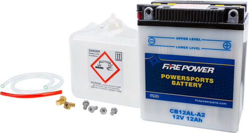 Fire Power Battery W/Acid Cb12Al-A2 12V Heavy Duty Cb12Al-A2 Fire Power Battery W/Acid Cb12Al-A2 12V Heavy Duty Cb12Al-A2