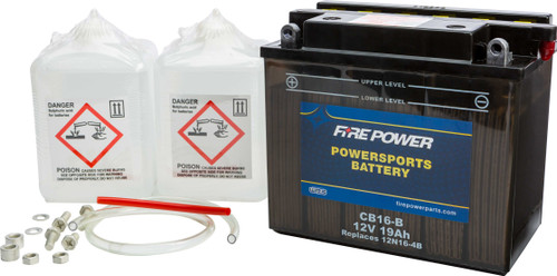 Fire Power CB16-B Fire Power Battery W/Acid Cb16-B 12V Heavy Duty Cb16-B