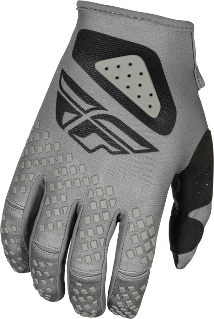Fly Racing Kinetic Sym Gloves Grey/Black Sm 378-412S