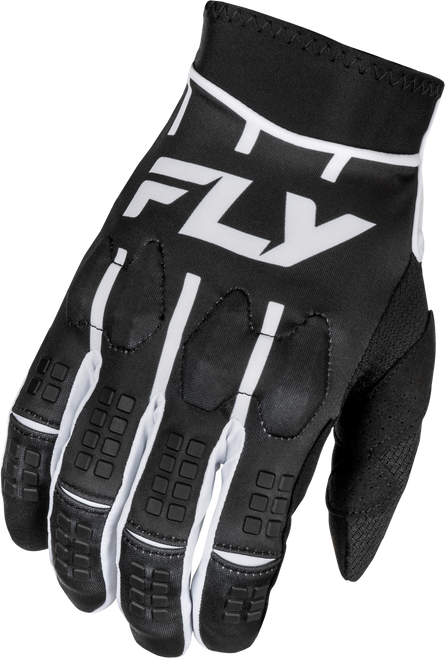 Fly Racing 378-1102X Fly Racing Evolution Dst Gloves Black/White 2X 378-1102X