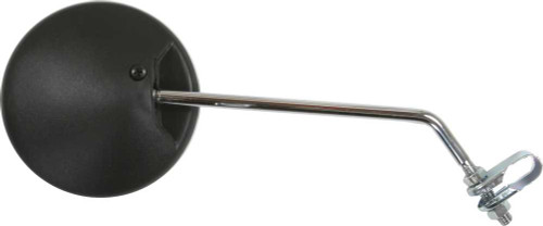 EMGO 20-64500 Emgo Round Clamp-On Mirror Black 10" 20-64500