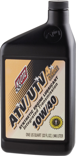 Klotz Atv/Utv Synthetic Engine Lube 10W40 32Oz Atvutv-1040