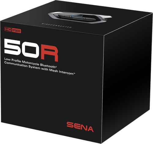 SENA 50R-02 Sena 50R Hd Bluetooth Comm System With Mesh Intercom Single 50R-02