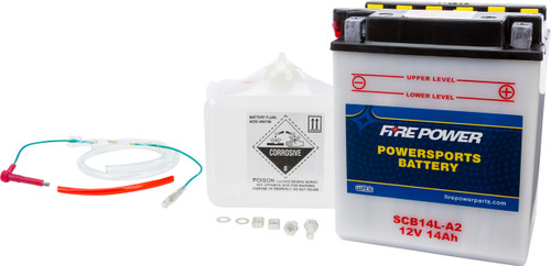 Fire Power Battery W/Acid Scb14L-A2 /Sens 12V Heavy Duty Scb14L-A2 Fire Power Battery W/Acid Scb14L-A2 /Sens 12V Heavy Duty Scb14L-A2