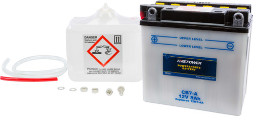 Fire Power CB7-A Fire Power Battery W/Acid Cb7-A 12V Heavy Duty Cb7-A