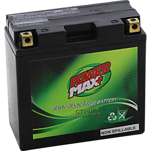 POWER MAX GT14B4 Power Max Battery - Gt14B-4 Gt14B-4