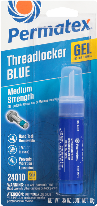 PERMATEX 24010 Permatex Threadlocker Blue Gel 10G 24010