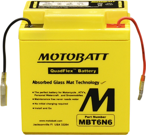Motobatt Battery Mbt6N6 Sealed Factory Activated Mbt6N6 Motobatt Battery Mbt6N6 Sealed Factory Activated Mbt6N6