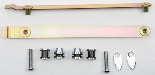Harddrive Docking Hardware Kit Chrome Dyna 06-17 086074
