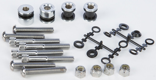 Harddrive Docking Hardware Kit Chrome Softail 84-99 Exc Flsts 086095