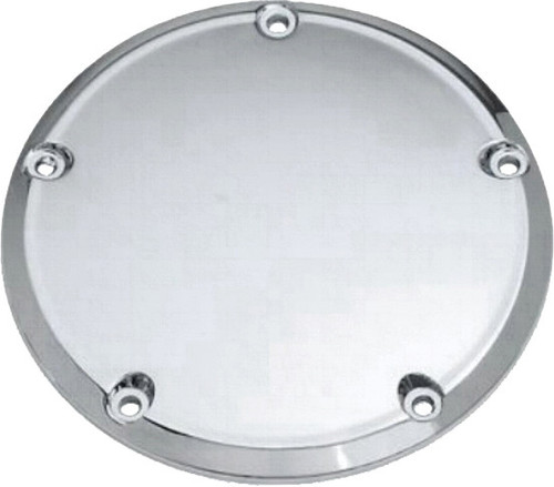 Harddrive Smooth Derby Cover Chrome Narrow Touring 16-Up 302904