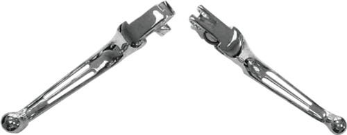 Harddrive 2-Slot Lever Set Chrome Big Twin 86-06  Xl 96-03 053521