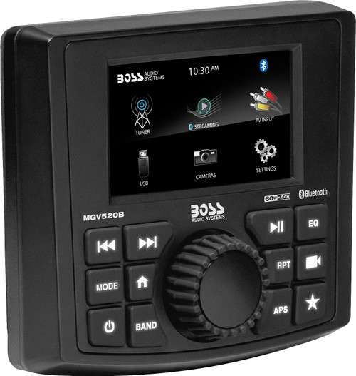 Boss Audio Gauge Radio 3" Screen Bluetooth Mgv520B Boss Audio Gauge Radio 3" Screen Bluetooth Mgv520B