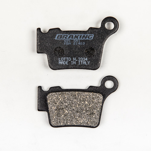 Braking Brake Pad Set Semi-Metallic 891Sm1 Braking Brake Pad Set Semi-Metallic 891Sm1
