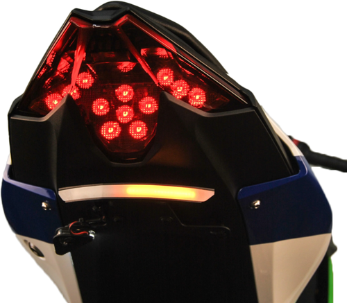 New Rage Cycles N500-FE-T-SE New Rage Cycles Fender Eliminator Tucked Kaw N500-Fe-T-Se