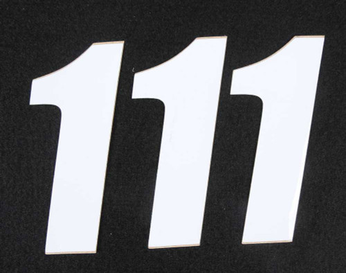 D-Cor 45-14-1 D-Cor Number 1 White 4" 3/Pk 45-14-1