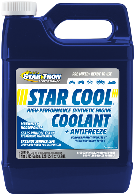 STAR BRITE 33264 Star Brite Star Cool Synthetic Engine Coolant 64Oz 33264